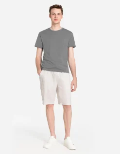 Cargoshort - Linnenmix - beige