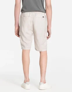 Cargoshort - Linnenmix - beige