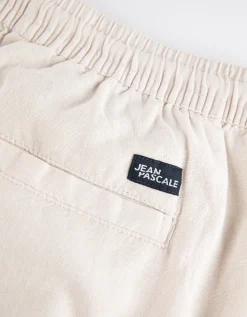 Cargoshort - Linnenmix - beige