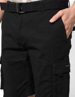 Cargoshort - Riem - zwart
