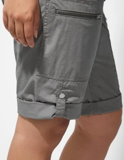 Cargoshort - Vaste pijpomslag - lichtgroen