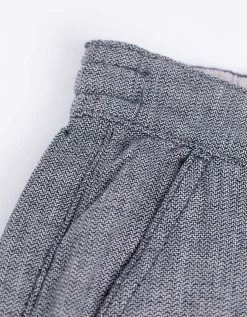 Chino - Linnenlook - donkerblauw