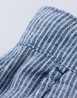 Chino - Linnenmix - donkerblauw