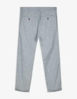 Chino - Vaste pijpomslag - groen