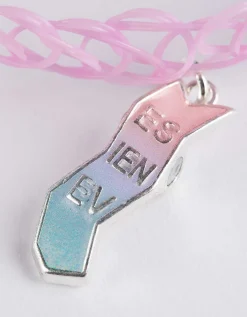Choker - Set van 3 - roze
