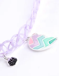Choker - Set van 2 - zilver
