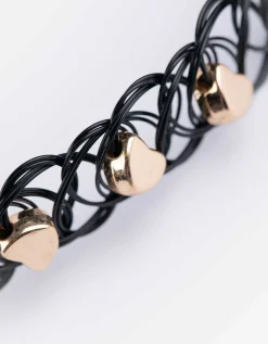 Choker - Set van 3 - zwart
