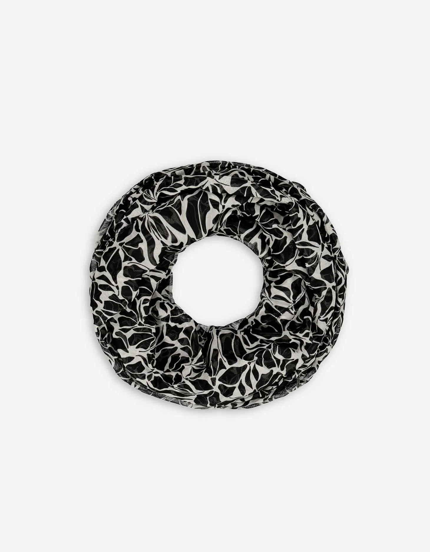 Colsjaal - Print all-over - wit