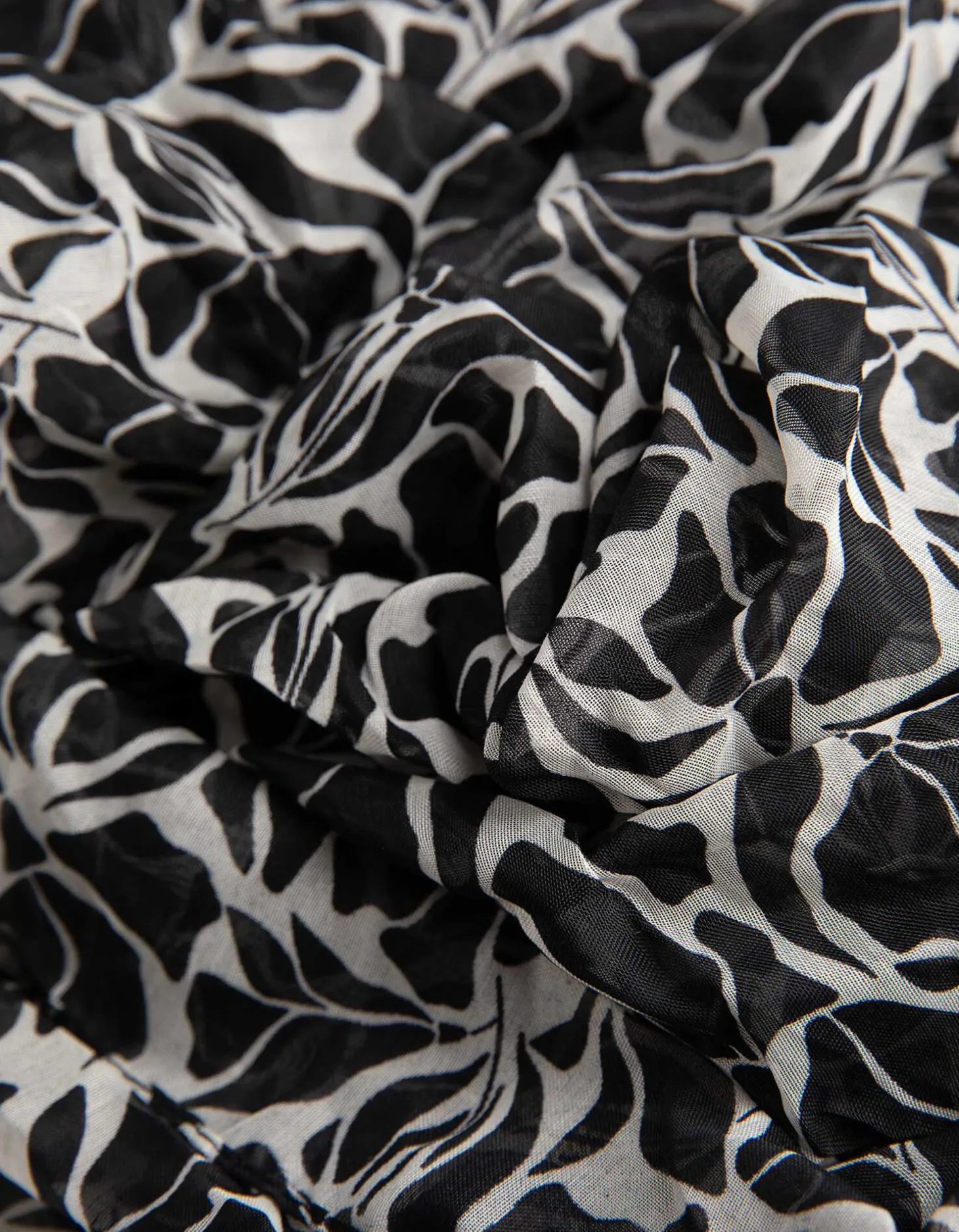 Colsjaal - Print all-over - wit