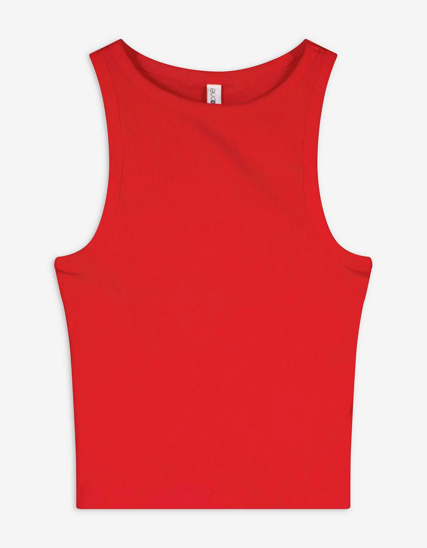 Cropped top - rood
