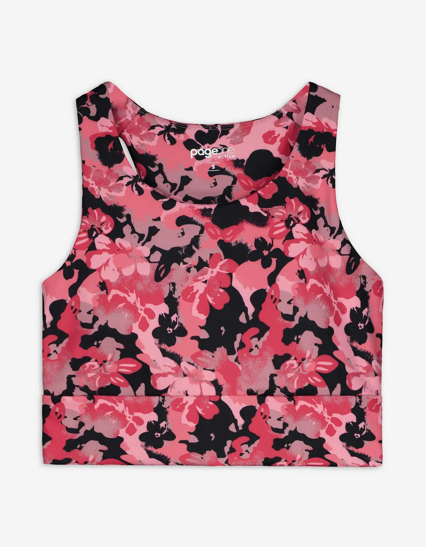 Cropped top - Zachte touch - donkerrood