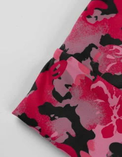 Cropped top - Zachte touch - donkerrood