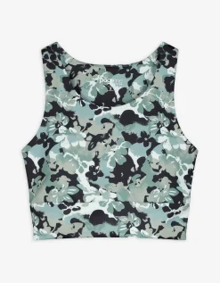 Cropped top - Zachte touch - lichtgroen