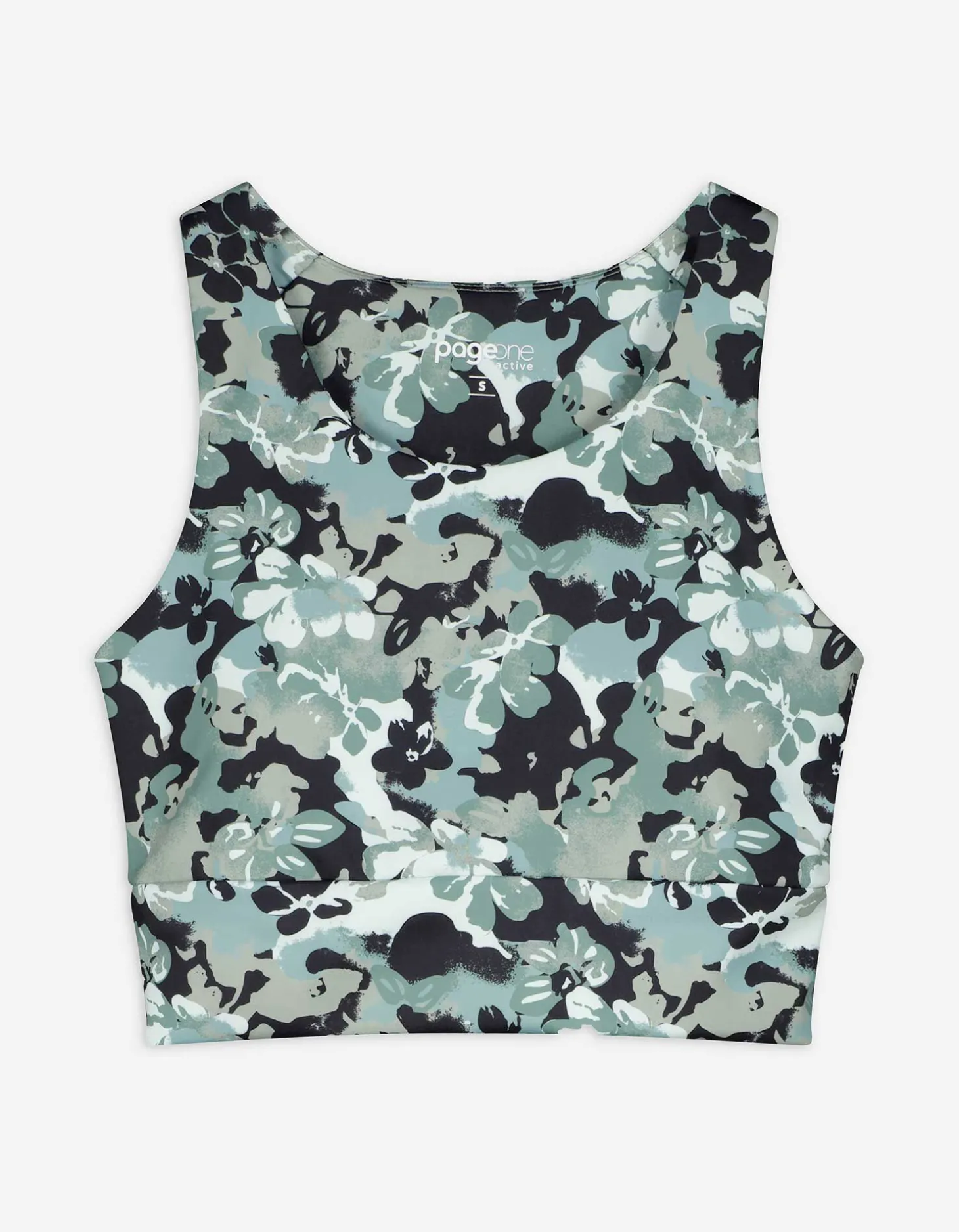 Cropped top - Zachte touch - lichtgroen