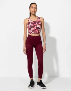 Cropped top - Zachte touch - lichtrood