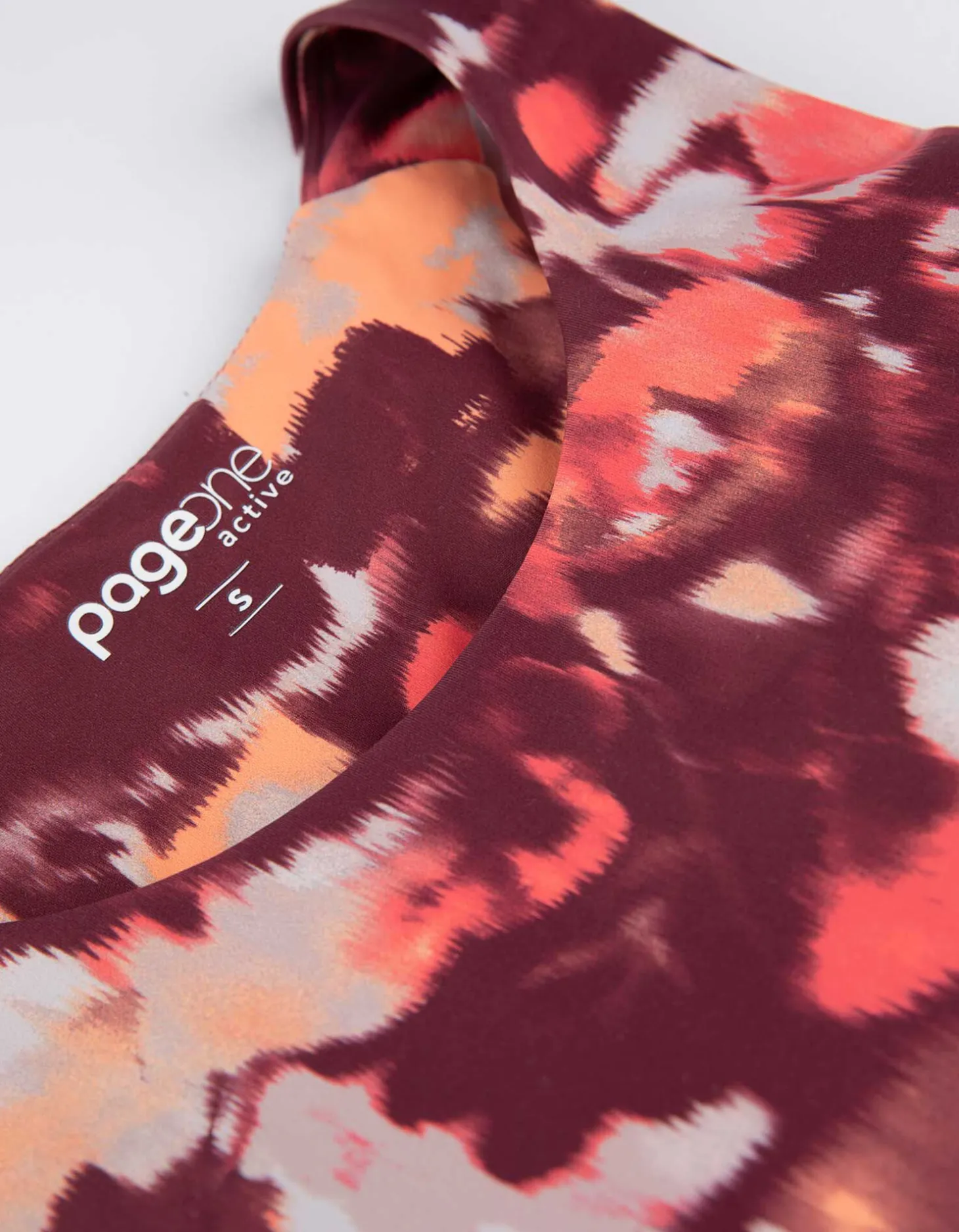 Cropped top - Zachte touch - lichtrood