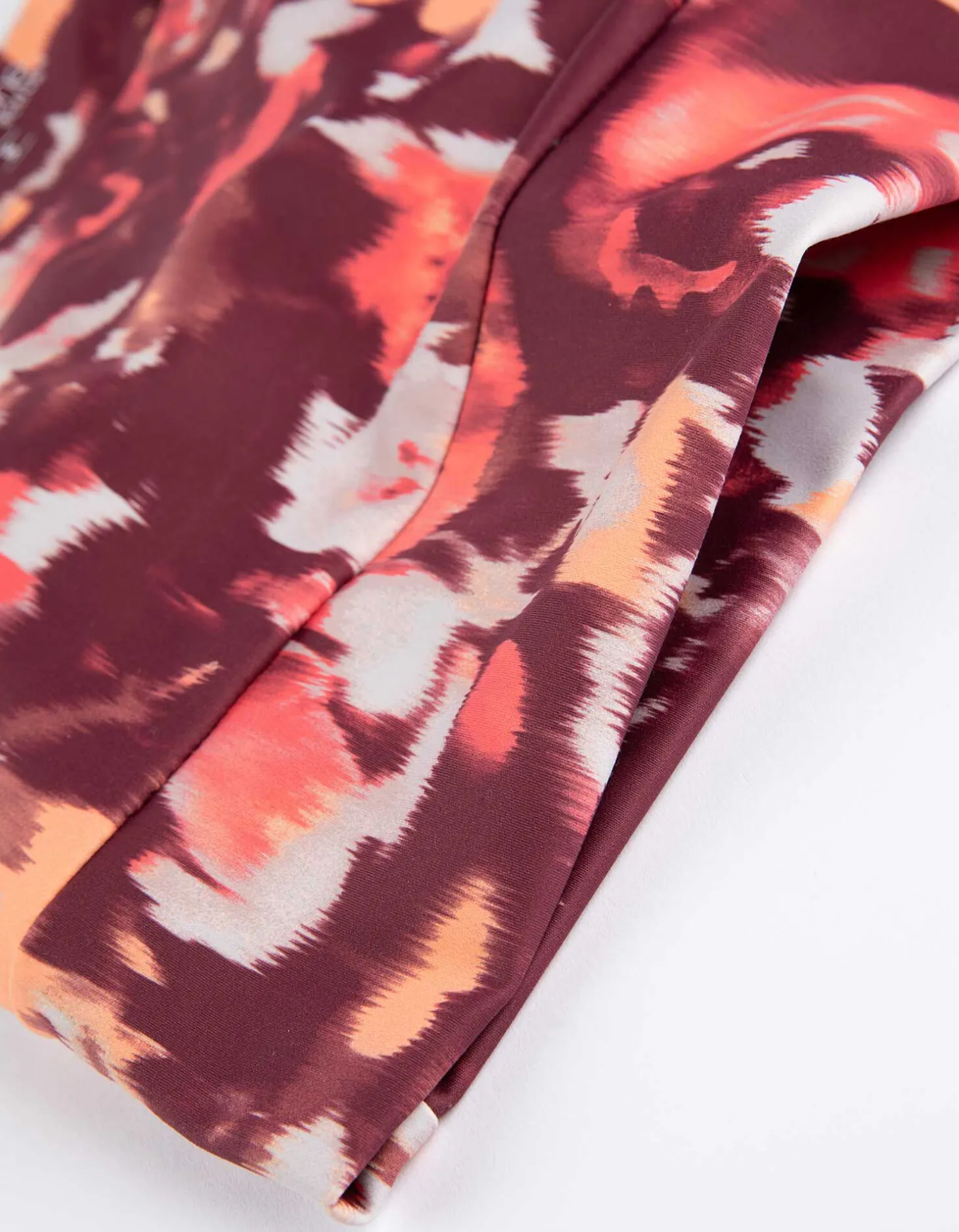 Cropped top - Zachte touch - lichtrood