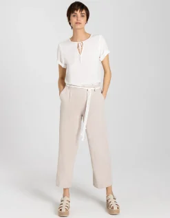 Culotte - Linnenmix - beige
