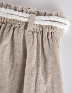 Culotte - Linnenmix - beige