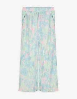 Culotte - Print all-over - lichtblauw