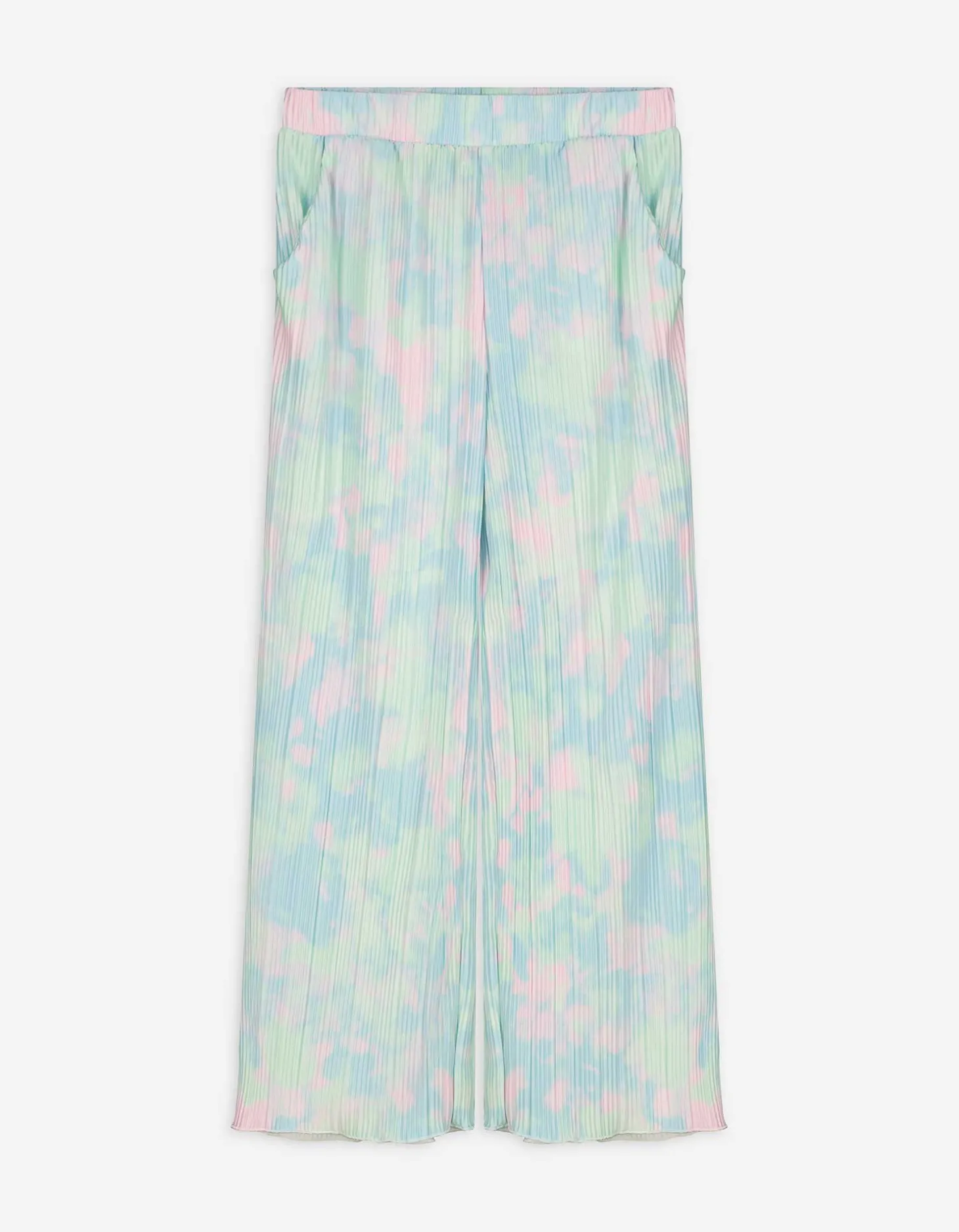 Culotte - Print all-over - lichtblauw