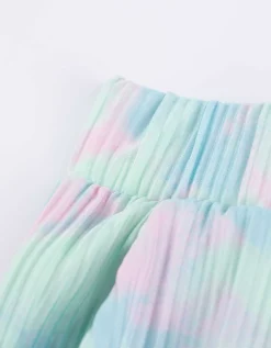 Culotte - Print all-over - lichtblauw