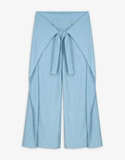 Culotte - Strikceintuur - blauw