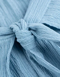 Culotte - Strikceintuur - blauw