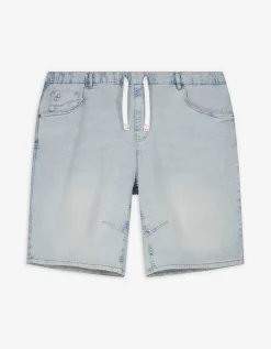 Denim short - lichtblauw