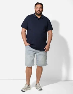 Denim short - lichtblauw