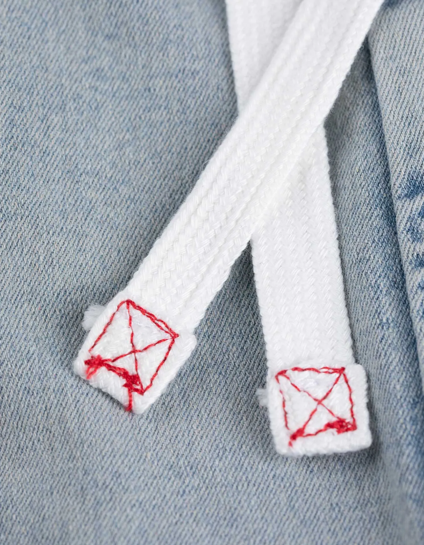 Denim short - lichtblauw