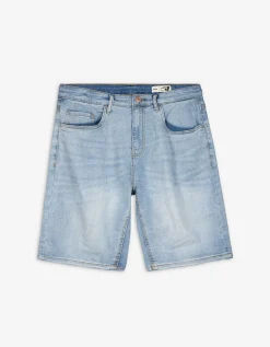 Denim short - lichtblauw