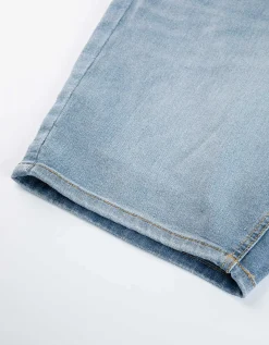 Denim short - lichtblauw