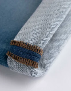 Denim short - Verstelbare zoom - lichtblauw