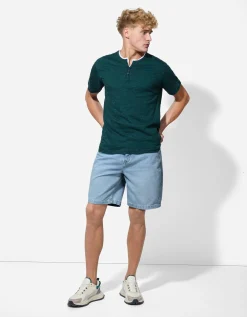 Denim short - Wide leg - lichtblauw
