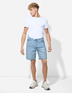 Denim short - Wide leg - lichtblauw