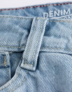 Denim short - Wide leg - lichtblauw