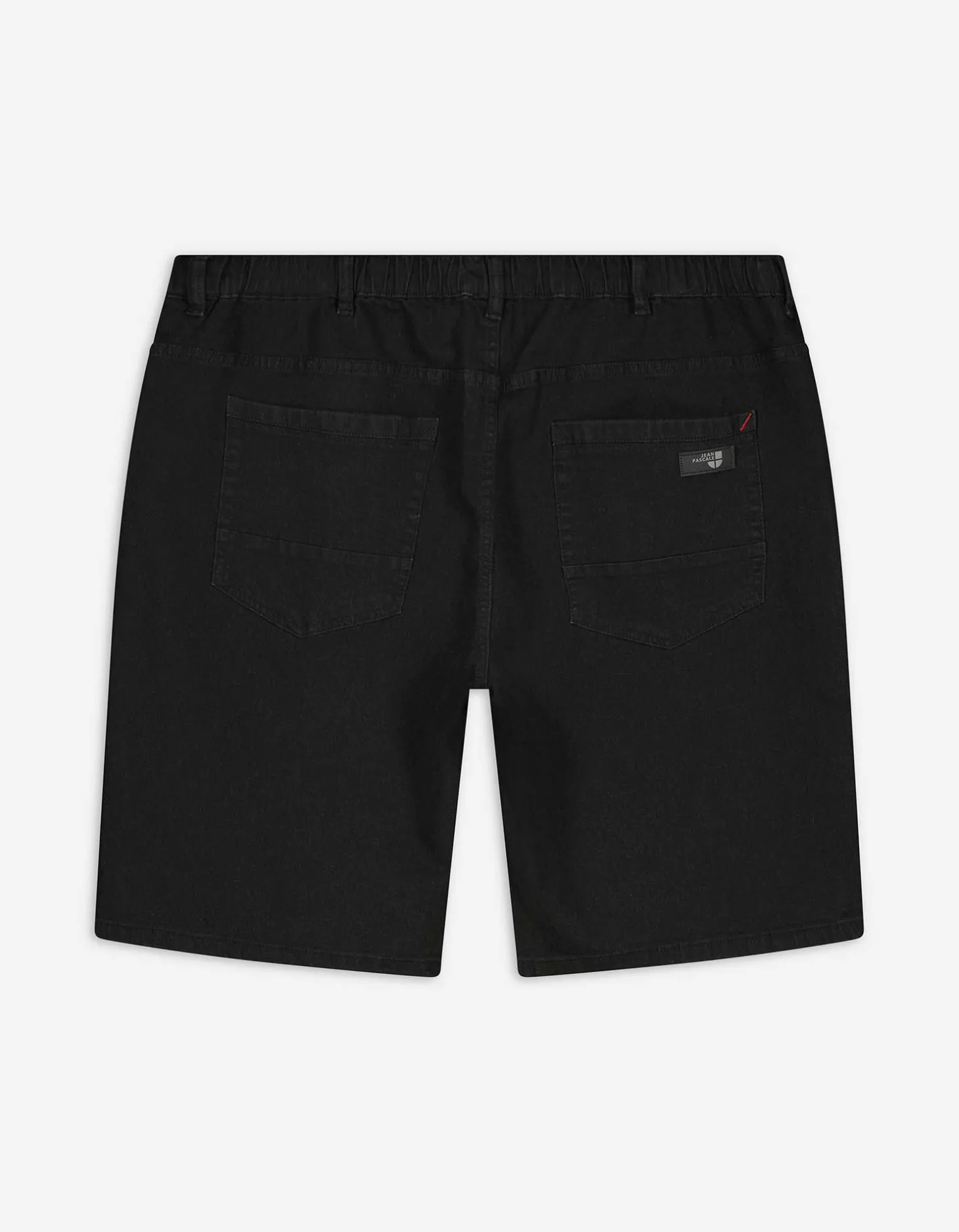 Denim short - zwart