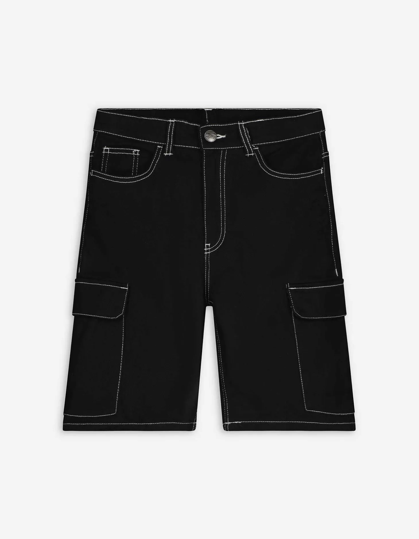 Denim short - zwart denim - zwart
