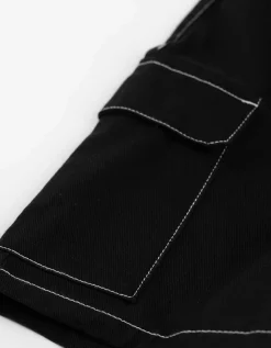 Denim short - zwart denim - zwart