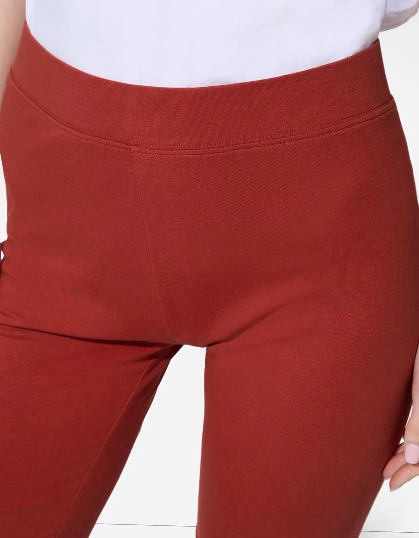 Fietsbroek - Effen - donkerrood
