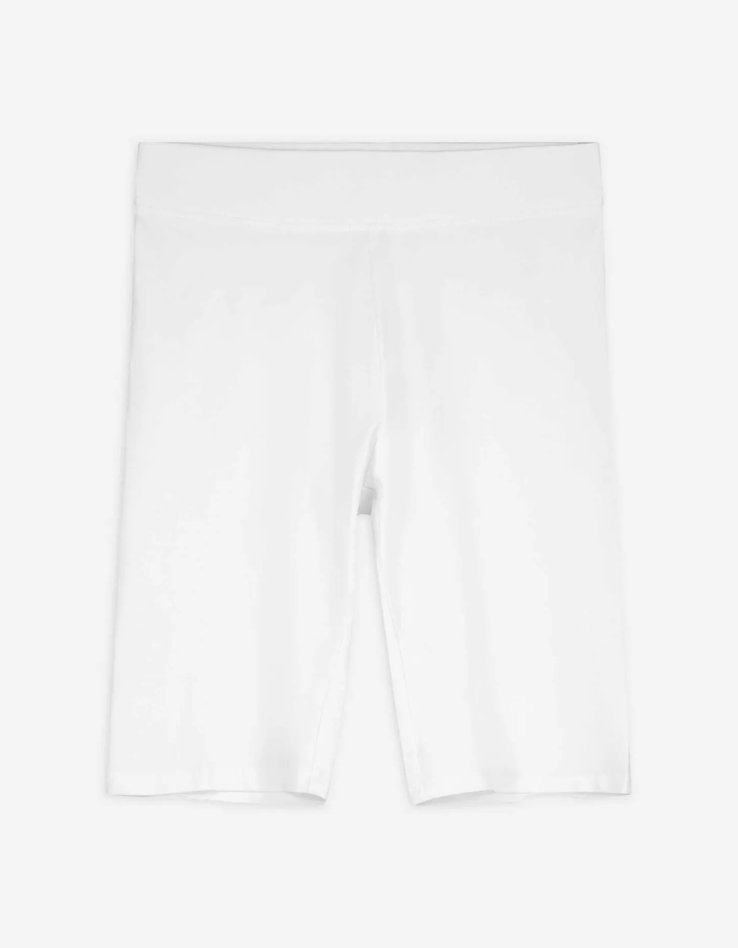 Fietsbroek - Elastische band - wit