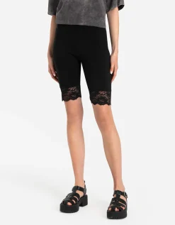 Fietsbroek - Met kant - zwart