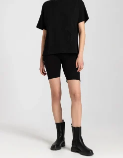 Fietsbroek - Regular waist - zwart