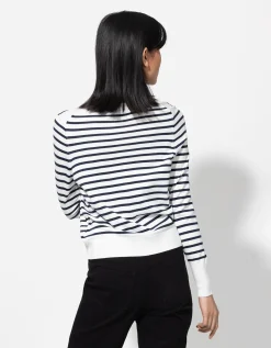Gebreid vest - Viscosemix - wit