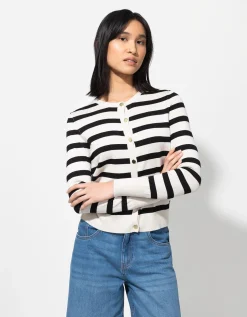 Gebreid vest - Viscosemix - beige