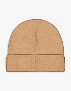 Gebreide muts - Omslag - beige