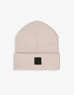 Gebreide muts - Omslag - beige