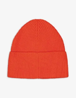 Gebreide muts - Omslag - rood
