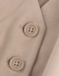 Gilet - Effen - grijs